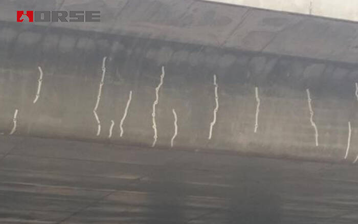 crack repair with HM-120L crack injection adhesive crack repair with HM-120L crack injection adhesive