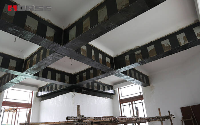 beam strengthening by fiber reinforced polymer wrap