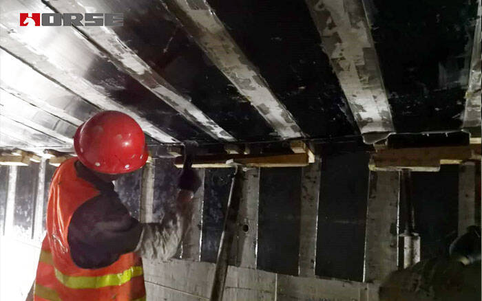 Strengthening Underground Tunnel With Carbon Fiber Strip Strengthening Underground Tunnel With Carbon Fiber Strip