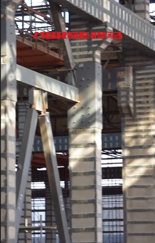 Columns, steel jacketing