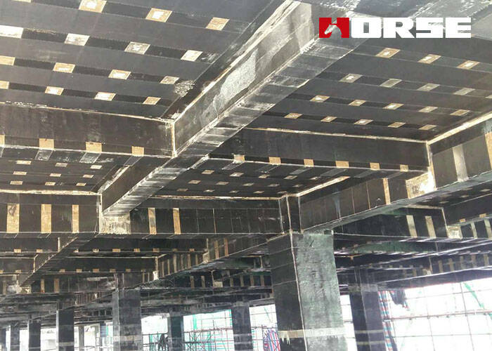 carbon fiber for the reinforcement of old buildings
