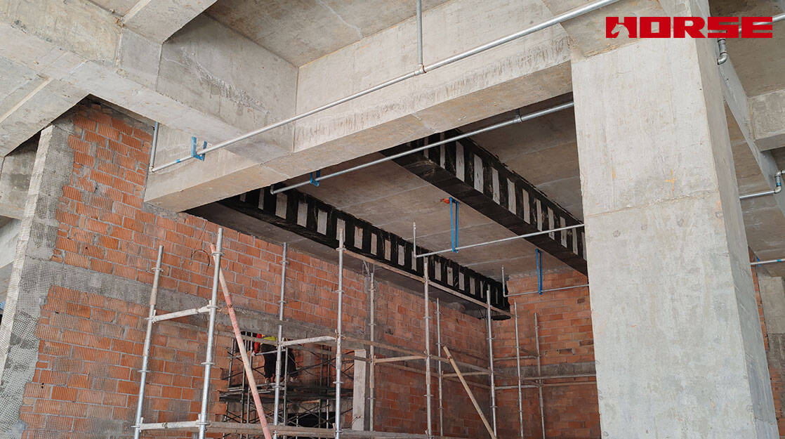 Carbon Fiber To Reinforced Beams