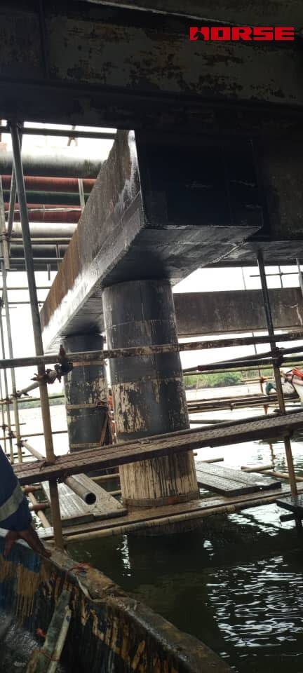 FRP Pile Jacketing