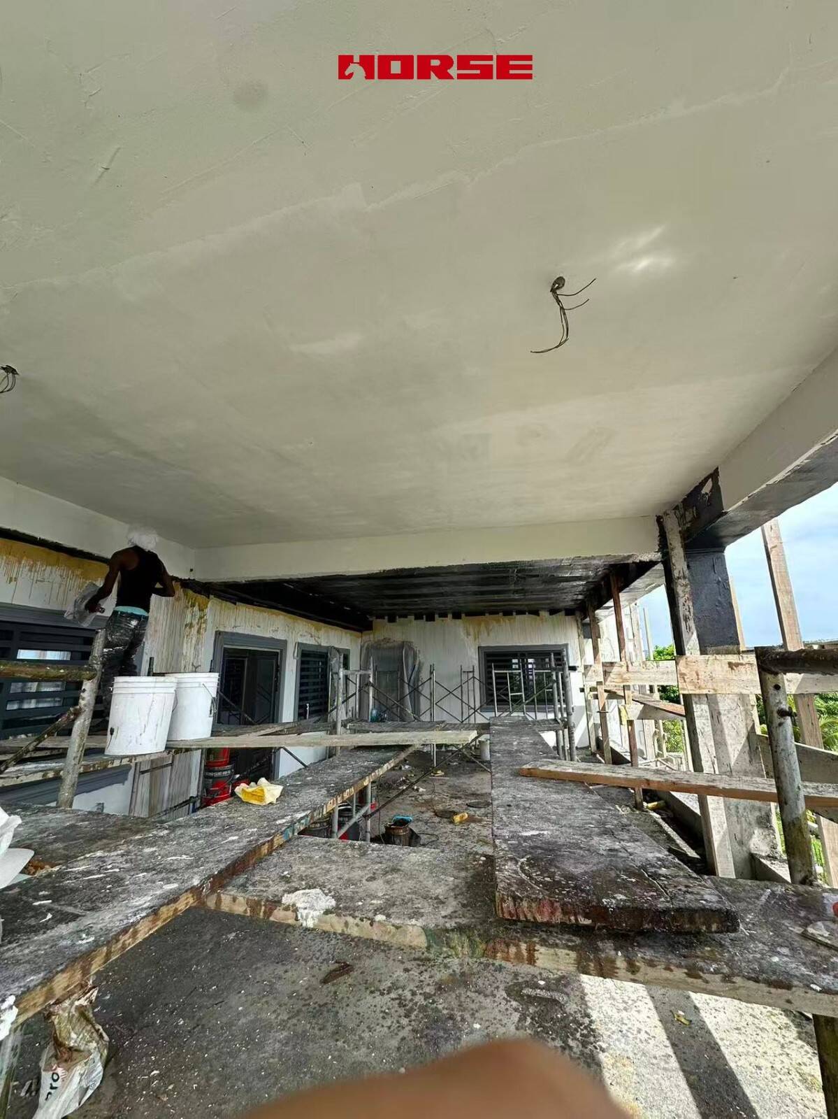 Carbon Fibe Strengthening A Seaside Villa In St. Vincent