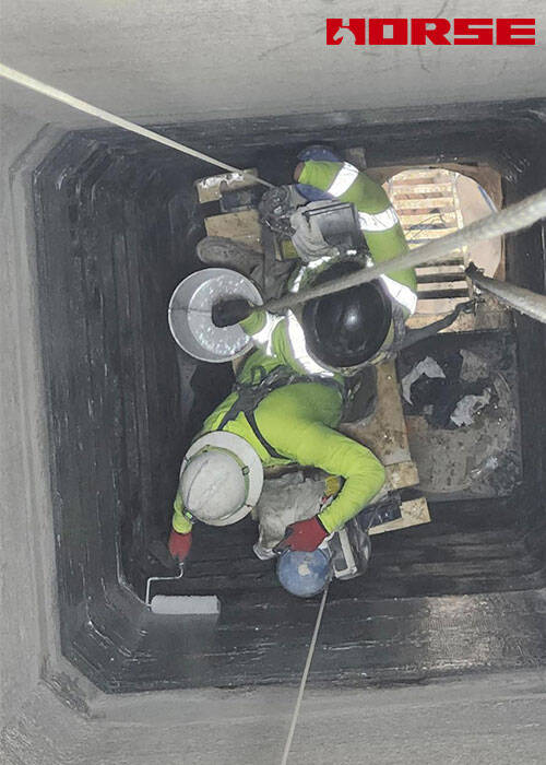 Concrete Silo Structural Upgrade: CFRP Carbon Fiber
