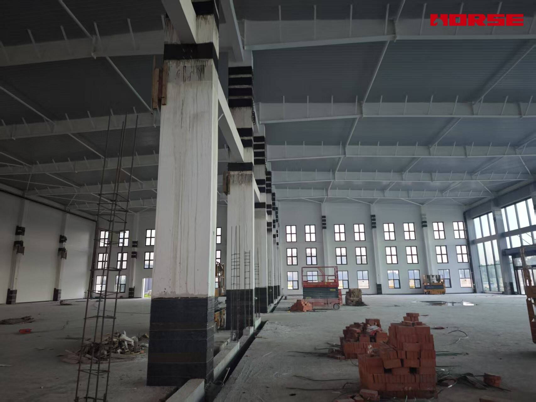Carbon Fiber Reinforced Polymer for Strengthening New Factory Buildings