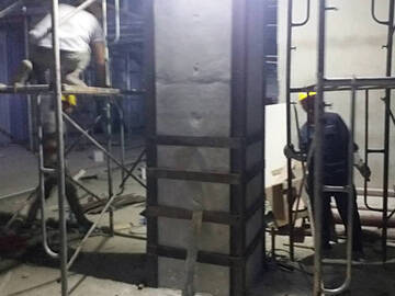 Nanjing Xinbai mall reinforcement-CFRP, bonded steel plate, anchoring 