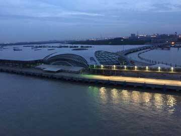 Reinforcement of Wusong Wharf