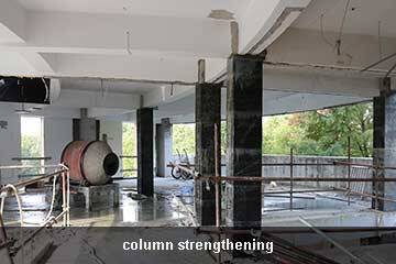 unidirectional carbon fiber fabric strengthening