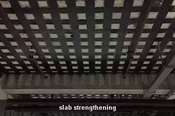 carbon fiber wrapping for slabs
