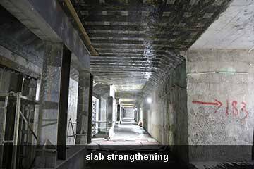 carbon fiber fabric reinforcing