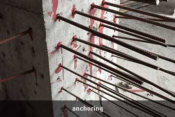 chemical anchors for concrete