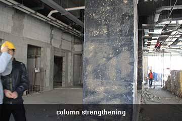 uni carbon fiber cloth for concrete repair