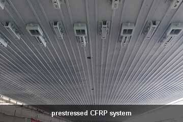 prestressed cfrp laminate repair bridge