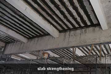  carbon fiber wrapping slab