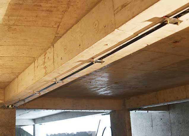 carbon fiber plate structural strengthening