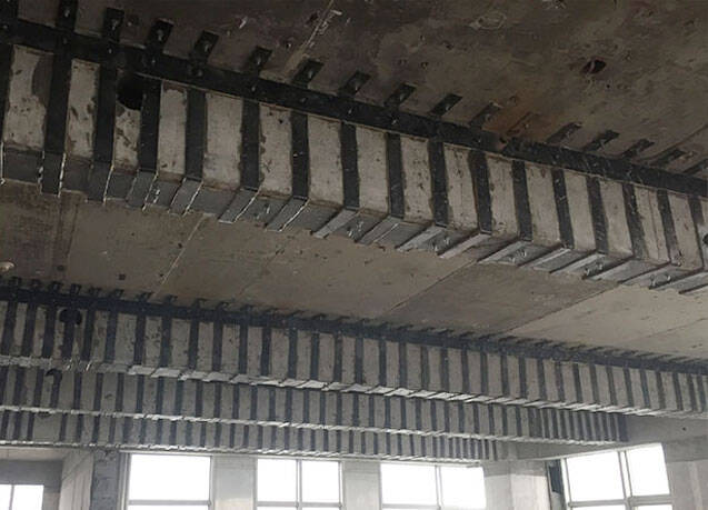 bonding steel plate on concrete
