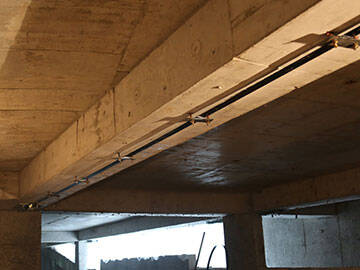 carbon fiber laminate for beam strengthening repair