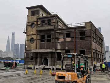 Shipyard office building protection, repair and translation projects